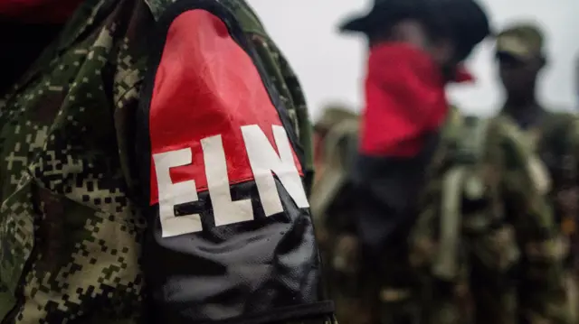 Members of the ELN guerrilla group