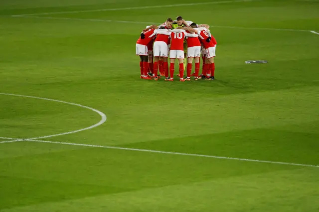 Fleetwood Town players