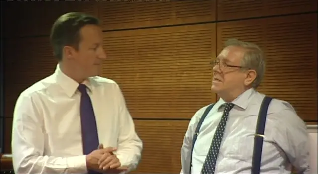 David Cameron and Ed Doolan