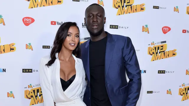 Maya Jama and Stormzy