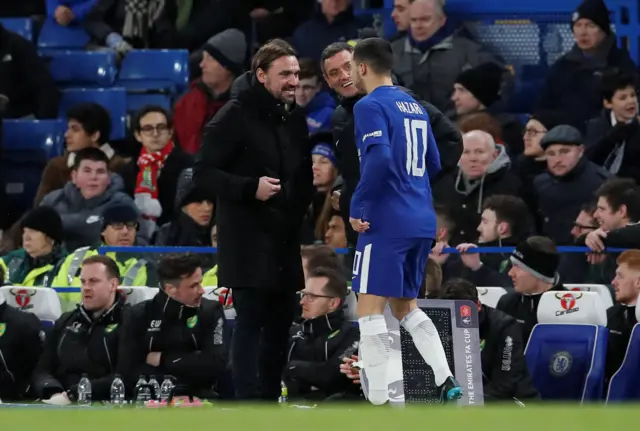 Hazard is introduced off the bench