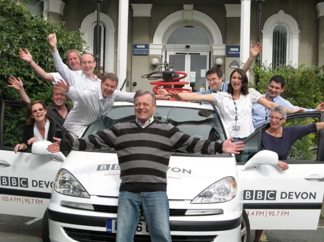 Tony Blackburn at Radio Devon