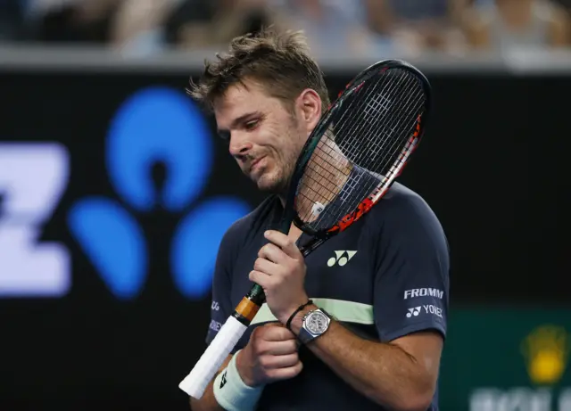 Stan Wawrinka of Switzerland