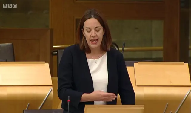 Labour MSP Kezia Dugdale