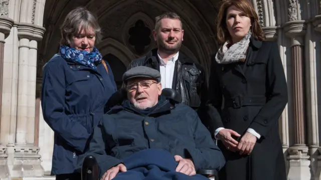 Noel Conway with his family