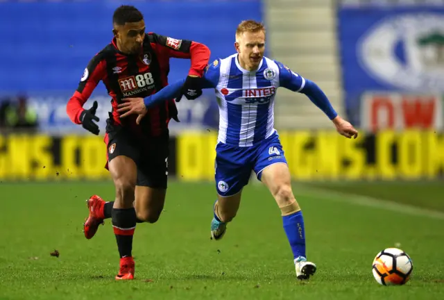 League One side Wigan knocked Bournemouth out of the FA Cup on Wednesday