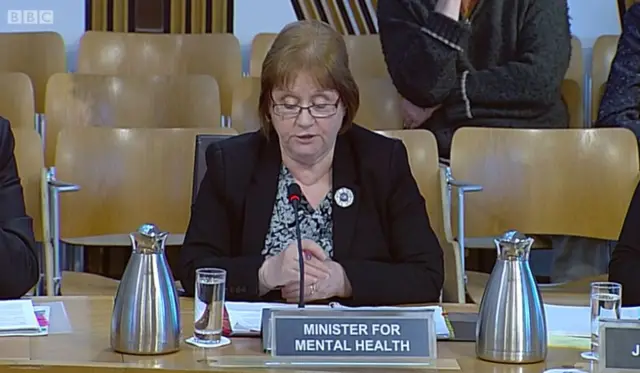 Mental Health Minister Maureen Watt