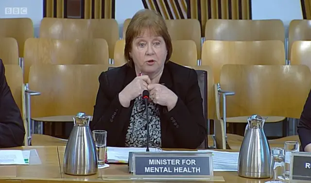 Mental Health Minister Maureen Watt