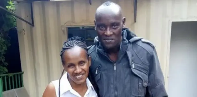 Wanja Mwaura and Patrick "Hinga" Wanjiru