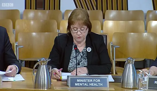 Mental Health Minister Maureen Watt