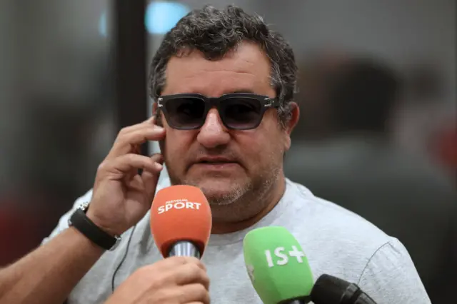 Football agent Mino Raiola