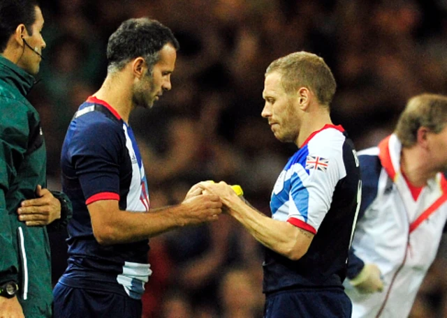 Ryan Giggs and Craig Bellamy