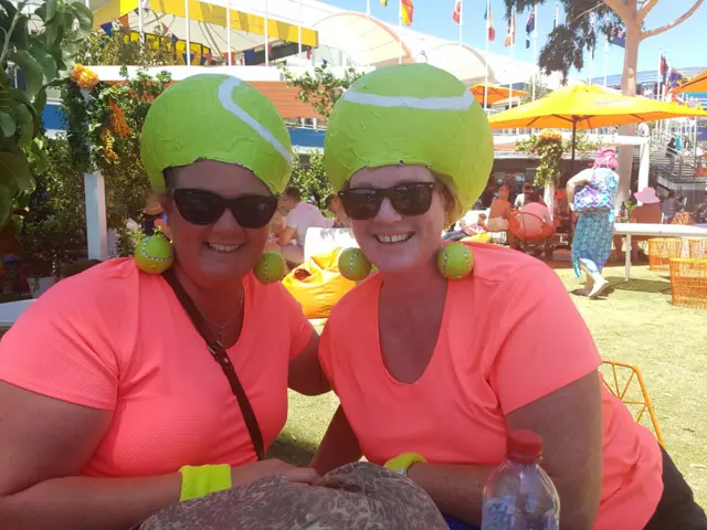 Tennis ball hats