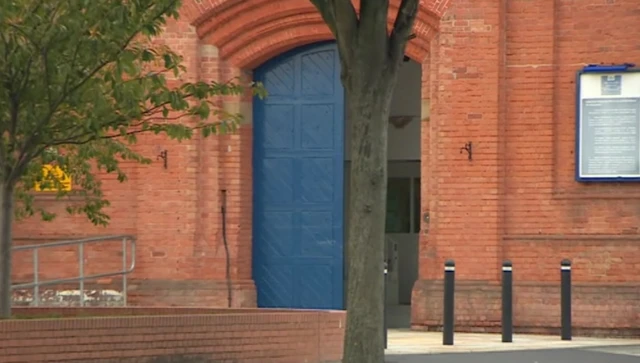 Nottingham Prison door