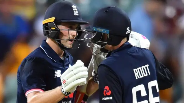 Chris Woakes and Joe Root