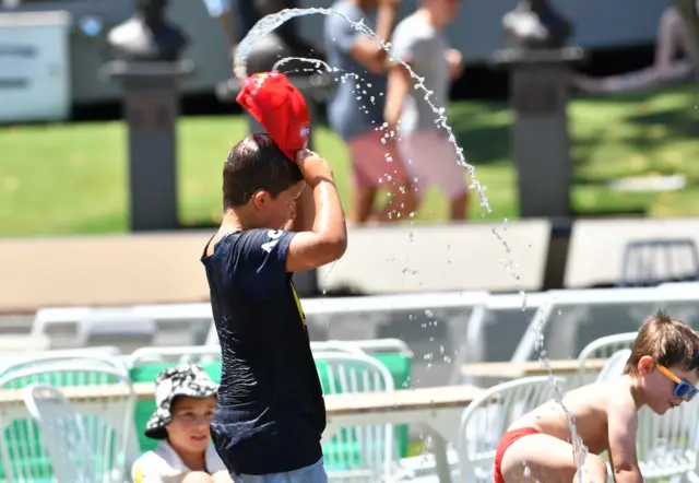 fan at Australian Open