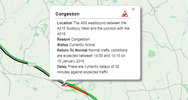 A50 Doveridge Bypass