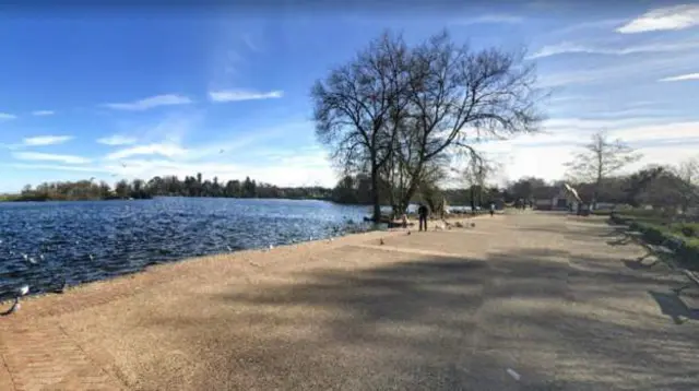 Area where Merefest was held in Ellesmere