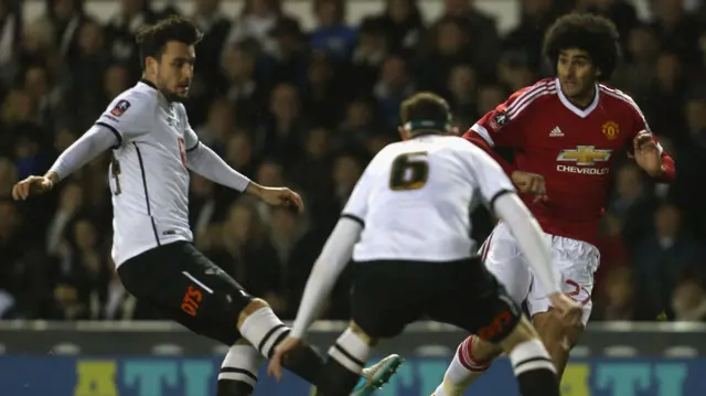 George Thorne, Fellaini and Richard Keogh