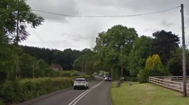 A522 between Tean and Cheadle