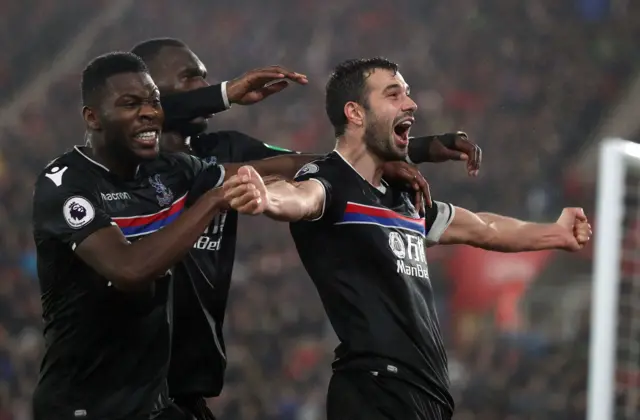 Crystal Palace celebrate