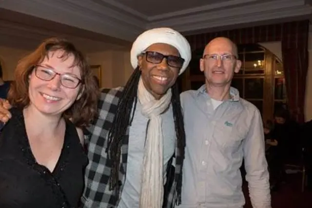 Nile Rodgers and David Furness