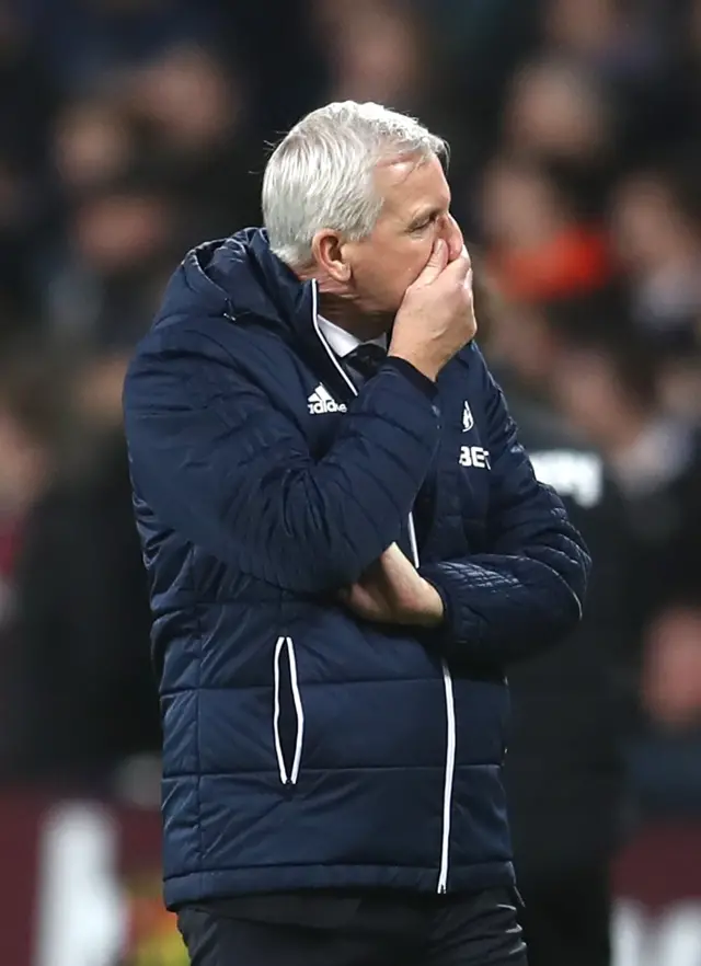 West Brom manager Alan Pardew