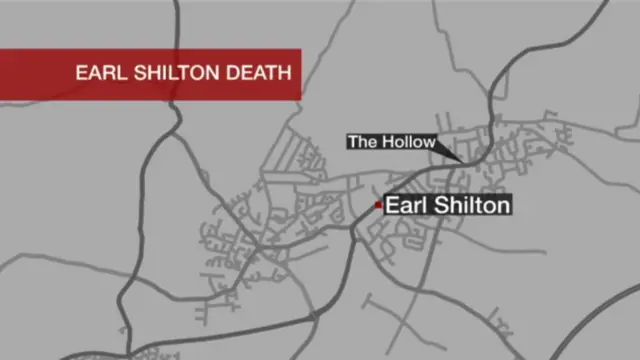 Map showing Earl Shilton