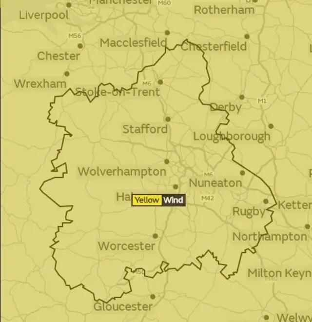 weather warning map