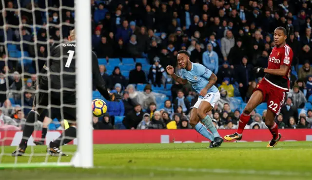 Raheem Sterling shot