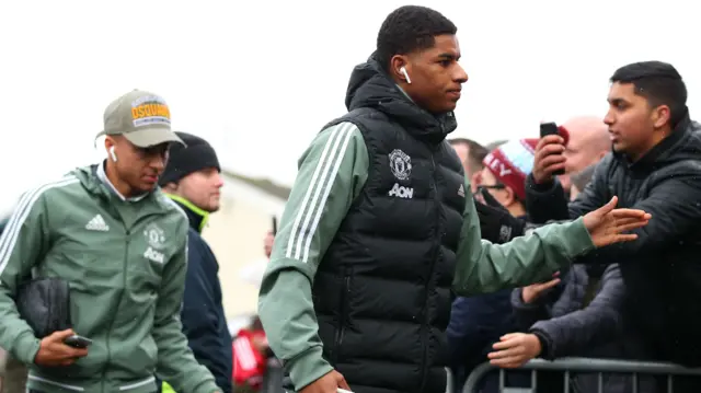 Jesse Lingard and Marcus RAshford