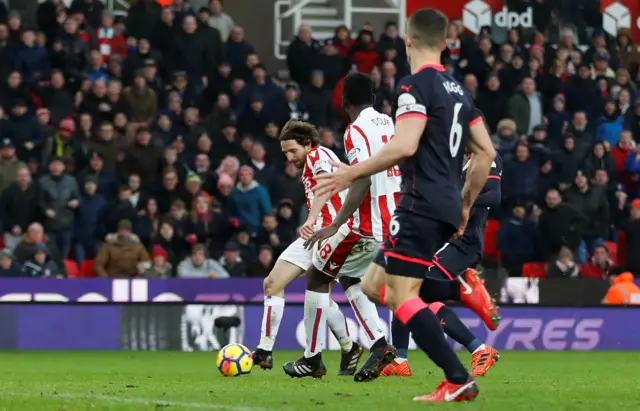 Stoke 1-0 Huddersfield