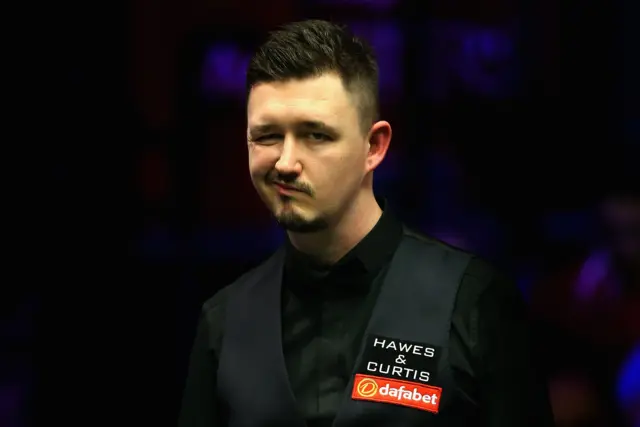 Kyren Wilson reacts