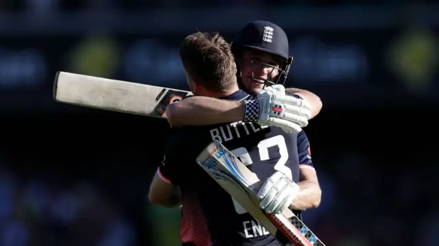 Jos Buttler and Chris Woakes