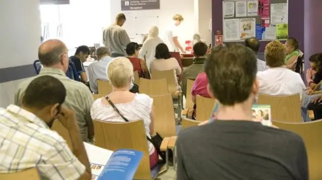 Hospital waiting room