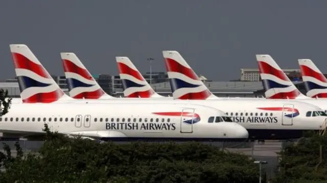 British Airways planes