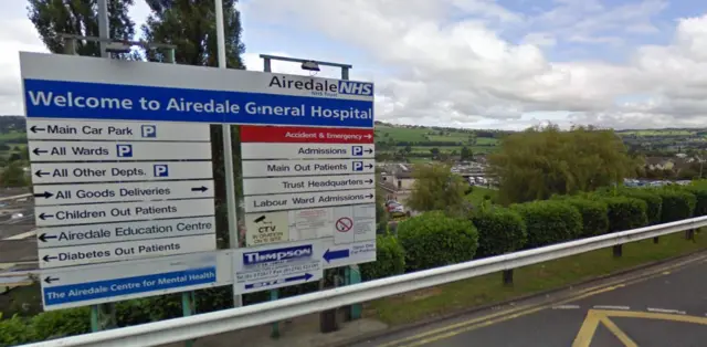 Airedale Hospital site