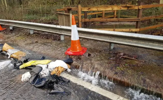 A616 flooding