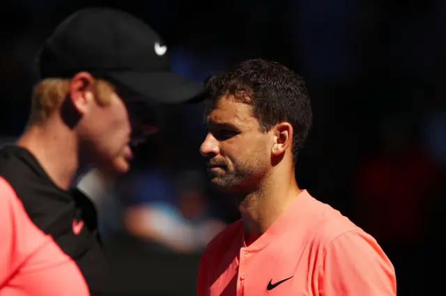 Kyle Edmund and Grigor Dimitrov