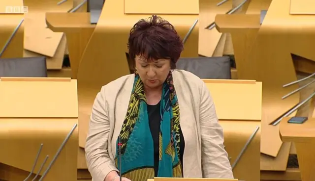 SNP MSP Rona Mackay