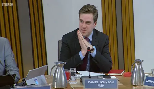 Labour MSP Daniel Johnson