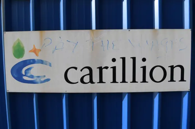 Carillion sign