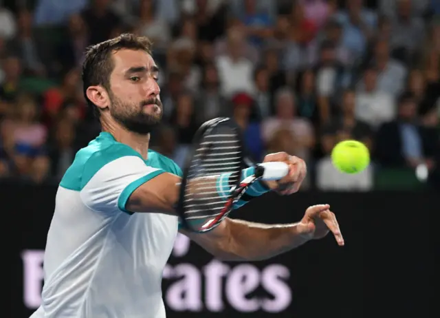 Cilic forehand