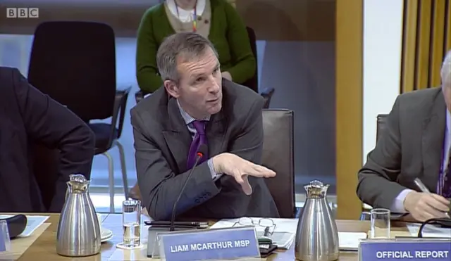 Lib Dems MSP Liam McArthur