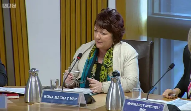 SNP MSP Rona Mackay