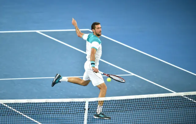 Cilic backhand