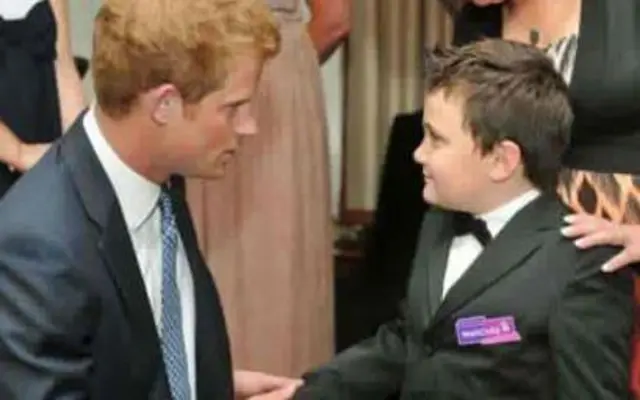 Prince Harry and Cavan Hoey