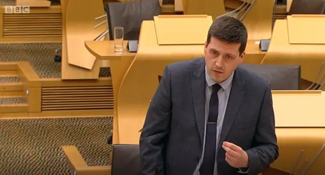 Employment Minister Jamie Hepburn