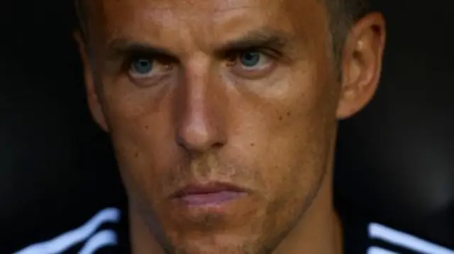 New England women's manager Phil Neville