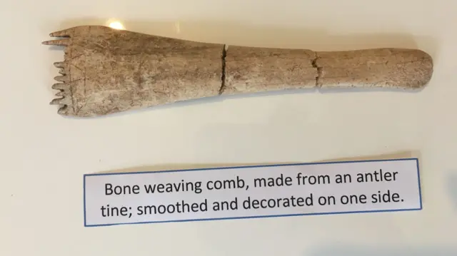 Bone comb